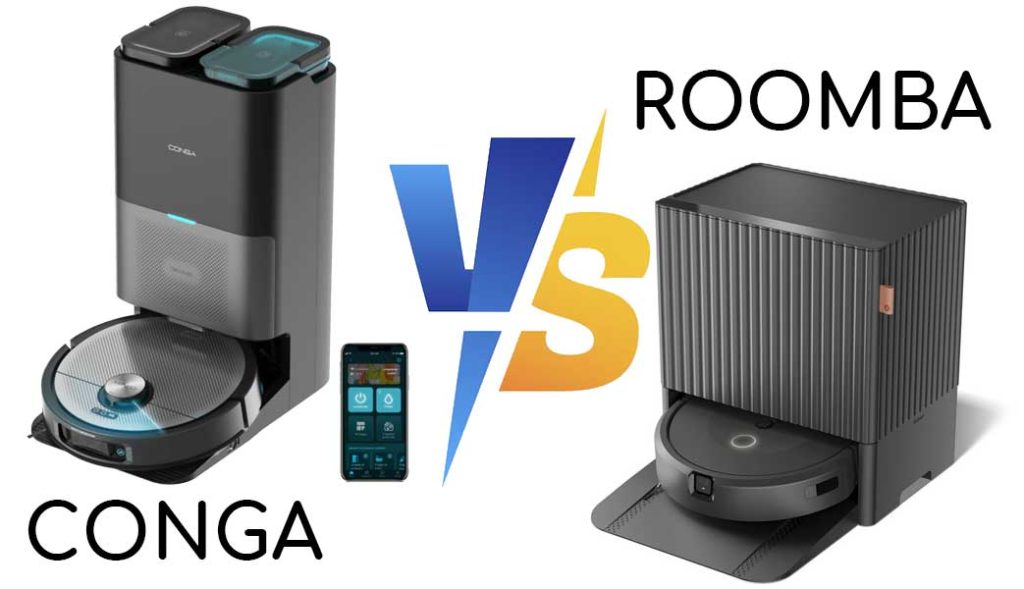 Conga vs. Roomba: ¿Qué Robot Aspirador es Mejor para Ti?
