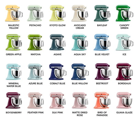 colores kitchenaid artisan